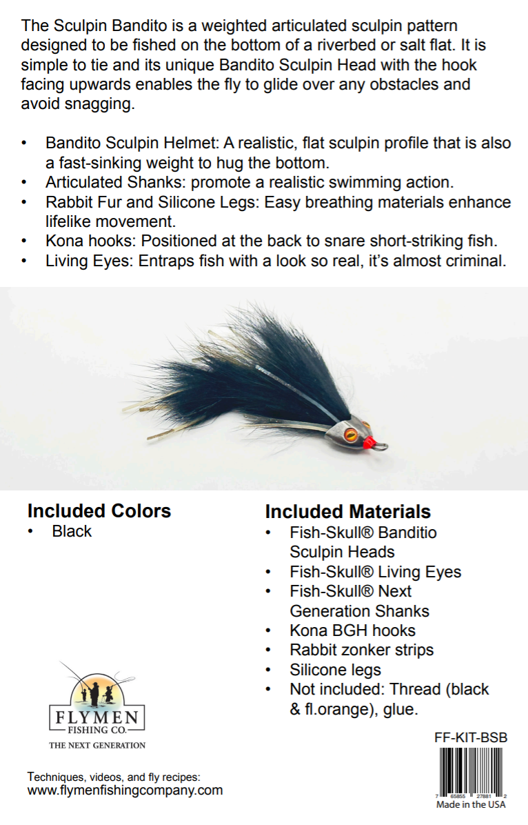 Fly Tying Kit: The Sculpin Bandito