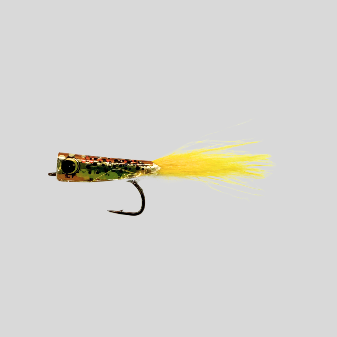 baby trout lure Micro HD 1.5" #8 /Type Al's Living Lure Goldfish -